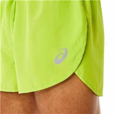 Sportshorts för män Asics Core Split Limegrön