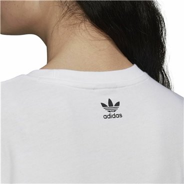 T-shirt med kortärm Dam Adidas Big Logo 