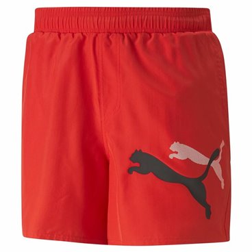 Sportshorts för män Puma Ess+ Logo Power Cat For All Time Röd