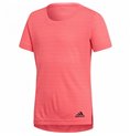 Barn T-shirt med kortärm Adidas G CHILL TEE  Rosa Polyester