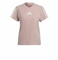 Adidas 短袖女式 T 恤 Aeroready 专为训练设计 粉色