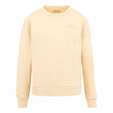 Tröja utan huva Unisex Kappa Kifoli Beige