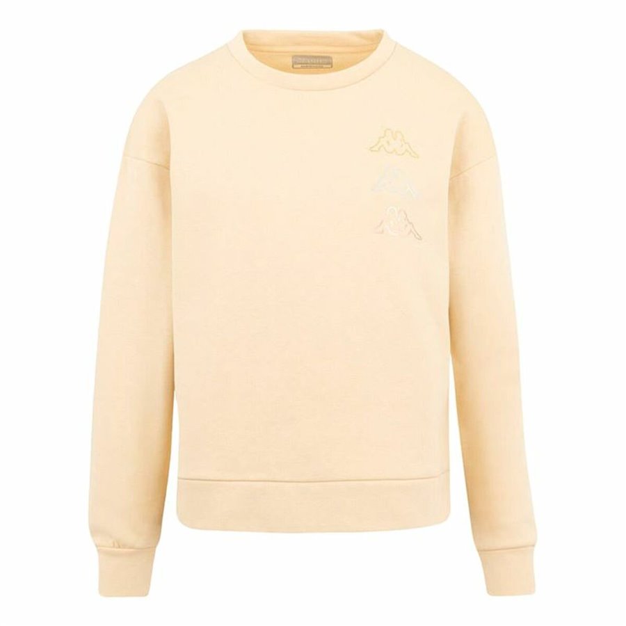 Tröja utan huva Unisex Kappa Kifoli Beige