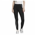 Sport-leggings, Dam Adidas 3 Stripes  Svart