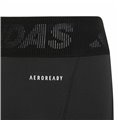 Adidas 儿童 Techfit Aeroready 黑色运动紧身裤