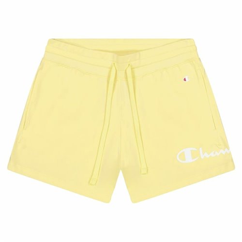 Sportshorts för kvinnor Champion Drawcord Pocket Gul