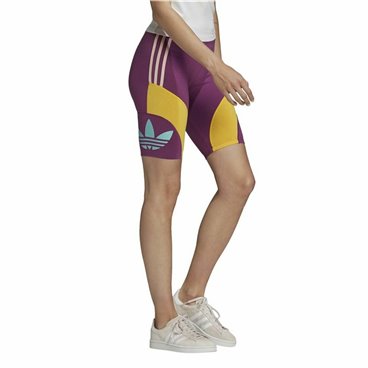 Sport-leggings, Dam Adidas Mörklila