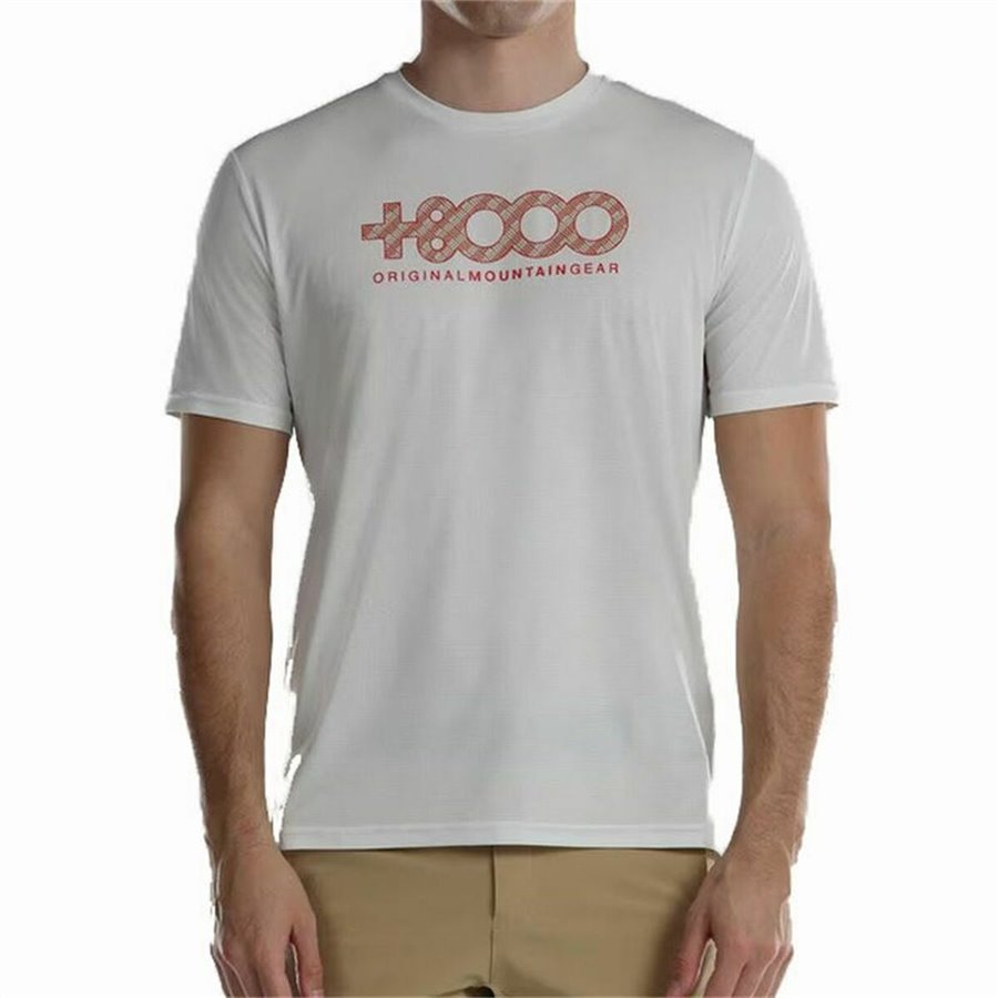 +8000 白色Usame男士短袖T恤