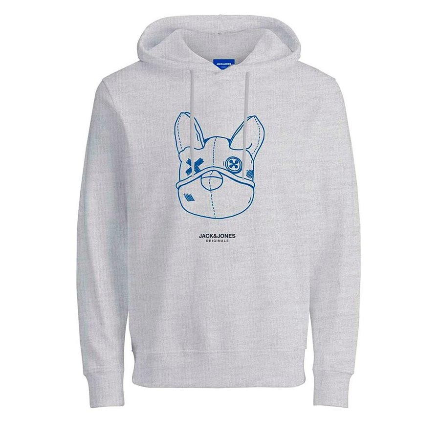 Jack & Jones 连帽运动衫 男士 JORPAL SWEAT HOOD FST 2310015 灰色