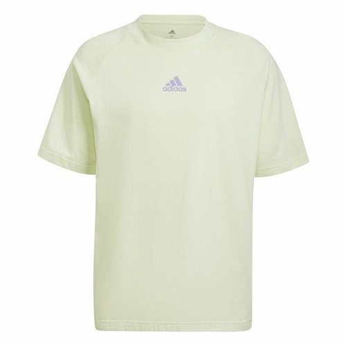 T-shirt med kortärm Herr Adidas Essentials Brandlove Gul