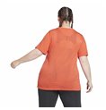 T-shirt med kortärm Dam Reebok Burnout Orange