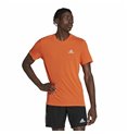 T-shirt med kortärm Herr Adidas X-City Orange