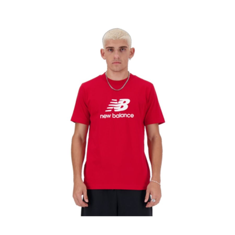 New Balance LOGO MT41502 TRE 红色男士短袖 T 恤