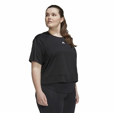 T-shirt med kortärm Dam Adidas AeroReady Studio Loose