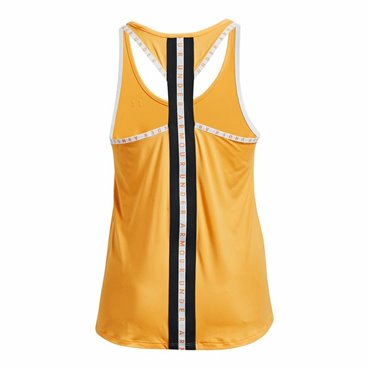 Tanktop, Dam Under Armour Knockout Senap