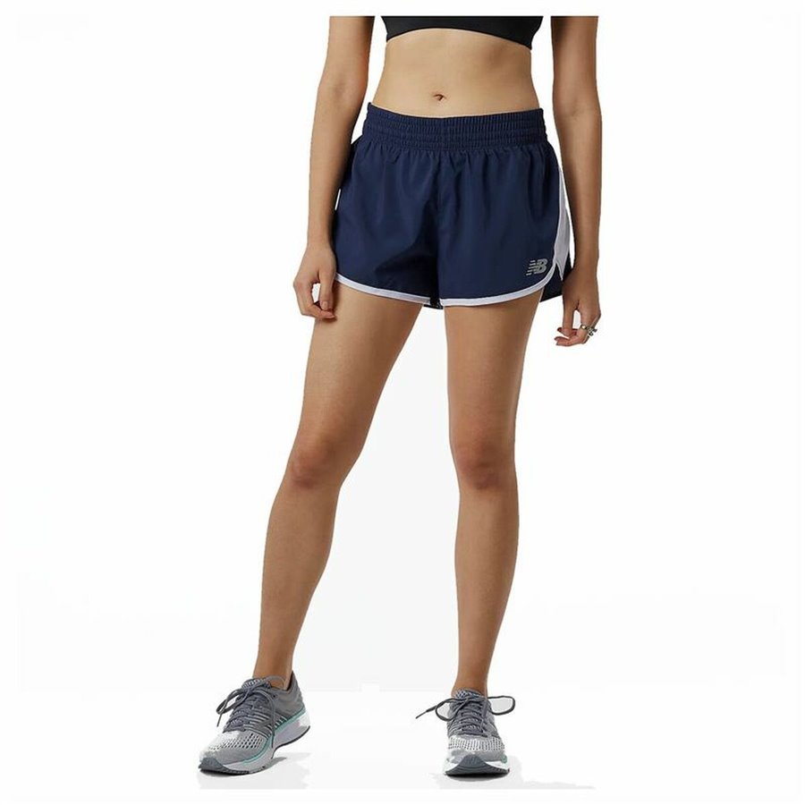 New Balance 黑色加速 2.5 女士运动短裤