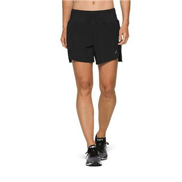 Sportshorts för kvinnor Asics Road 5.5In Svart