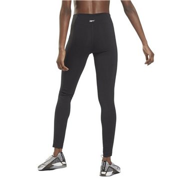 Sport-leggings, Dam Reebok  Pping Cotton W  Svart