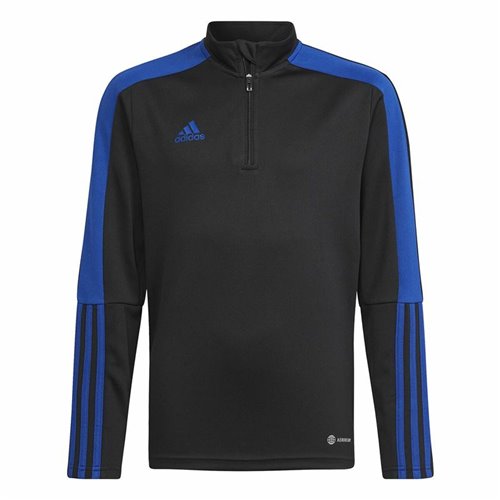 Tröja utan huva Barn Adidas Tiro Essential Svart