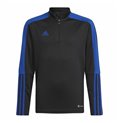 Tröja utan huva Barn Adidas Tiro Essential Svart