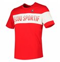 T-shirt med kortärm Unisex Le coq sportif N°2 Röd