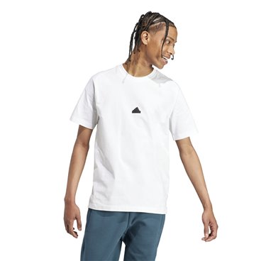 T-shirt med kortärm Herr Adidas N E TEE IL9470  Vit