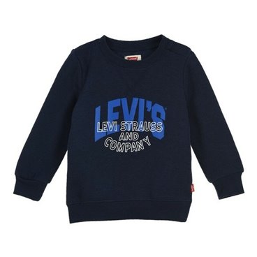 Levi's 深蓝色双色印花儿童运动服