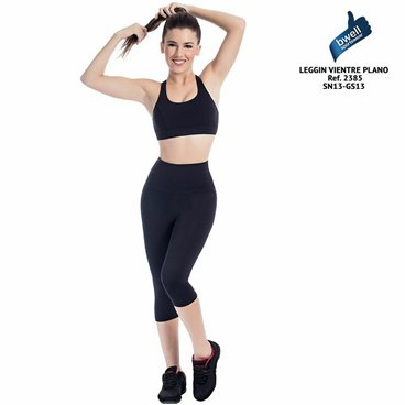 Sport-leggings, Dam Happy Dance Bk Svart