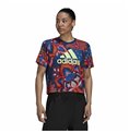 Adidas FARM Rio 图案女式短袖 T 恤 