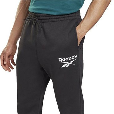 Långa träningsbyxor Reebok Identity Vector Svart Män