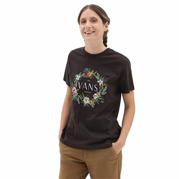 T-shirt med kortärm Dam Vans Wreath Of Flowers Bff Tee-B