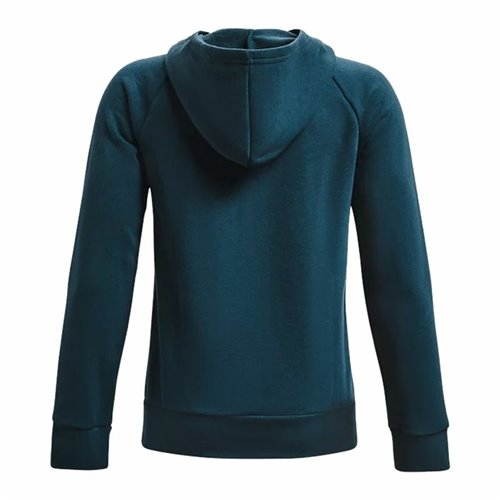 Tröja med huva Unisex Under Armour Rival Fleece Hoodie Turkos