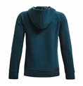 Tröja med huva Unisex Under Armour Rival Fleece Hoodie Turkos