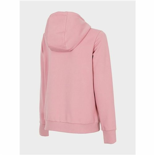 Tröja med huva Dam 4F Zip Up Rosa