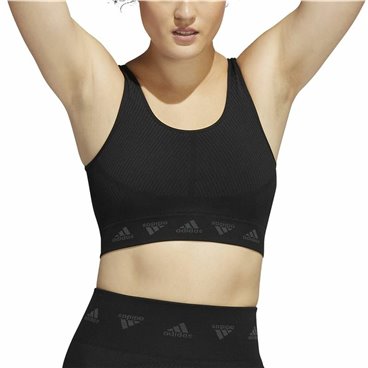 Sport-BH Adidas Aeroknit Svart