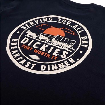 T-shirt med kortärm Herr Dickies Greensburg Svart