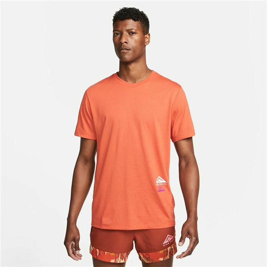 T-shirt med kortärm Herr Nike Dri-FIT Orange