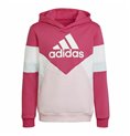 Adidas 连帽衫，女孩拼色