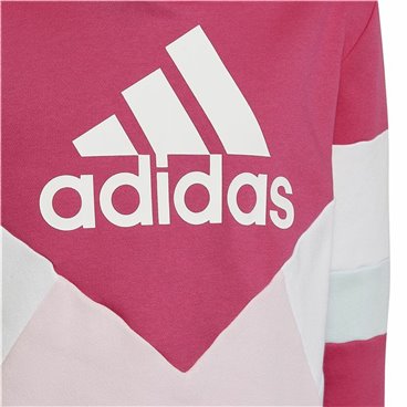 Luvtröja, Flickor Adidas Colorblock