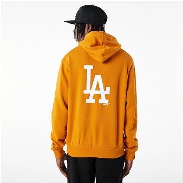 Tröja utan huva Herr New Era MLB LA Dodgers Orange