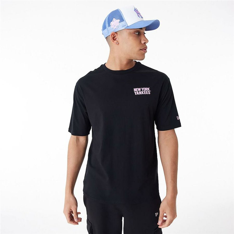 New Era 男士短袖 T 恤 WORDMARK OS TEE NEYYAN 60435524 黑色