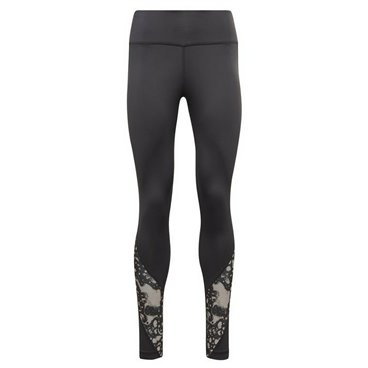 Sport-leggings, Dam Reebok Svart