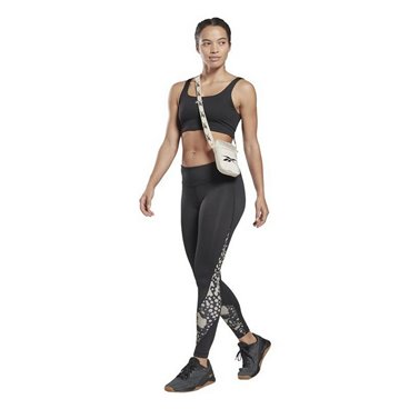 Sport-leggings, Dam Reebok Svart