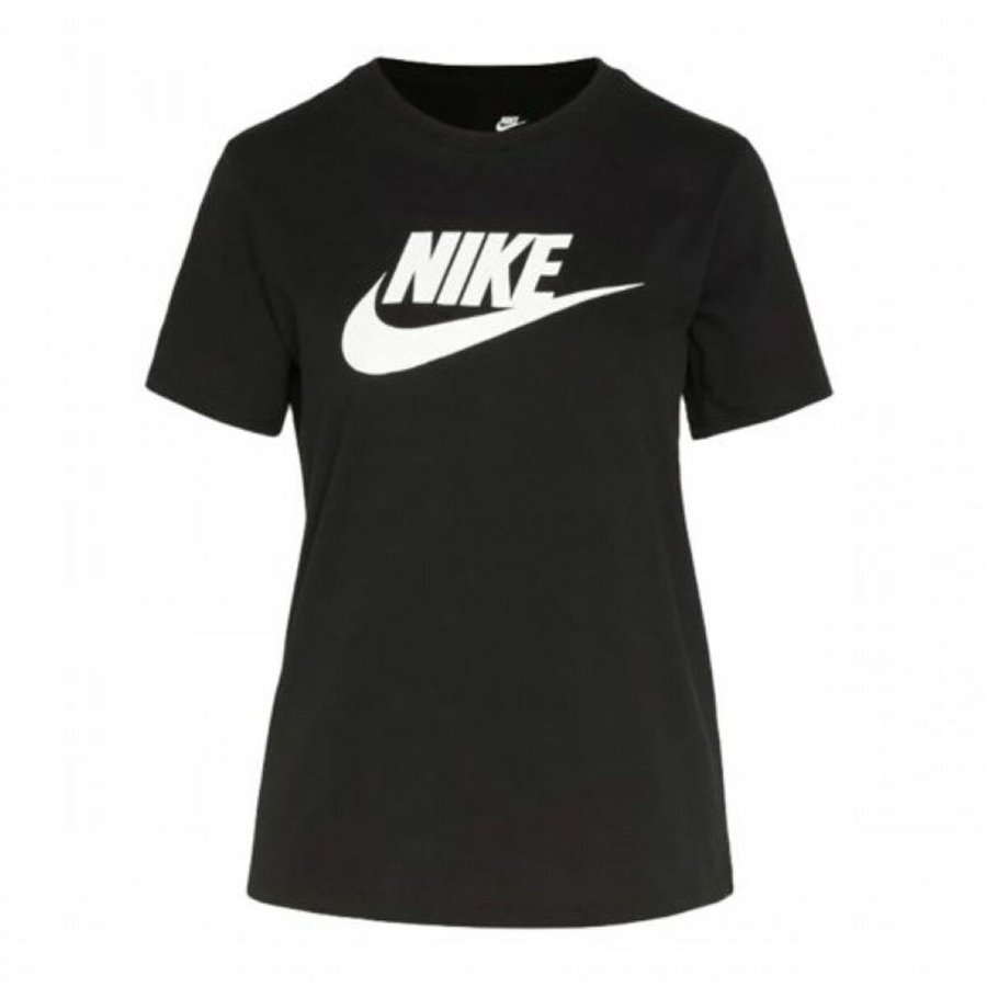 Nike 女式短袖 T 恤 ESSENTL ICN DX7906 010 黑色