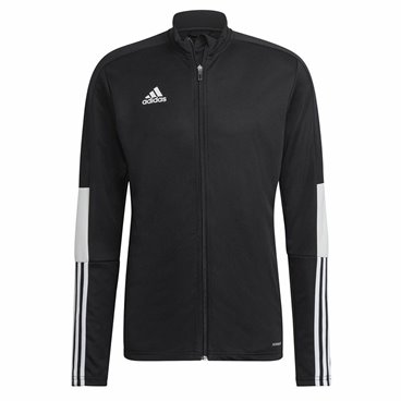 Adidas 黑色 Tiro Essentials 男士运动夹克