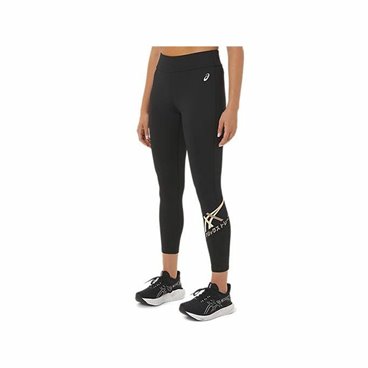 Sport-leggings, Dam Asics Tiger 7/8 Svart