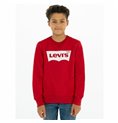 Tröja utan huva Barn Levi's Batwing Crewneck  Röd