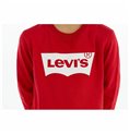 Tröja utan huva Barn Levi's Batwing Crewneck  Röd