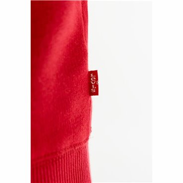 Tröja utan huva Barn Levi's Batwing Crewneck  Röd