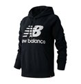 New Balance 黑色连帽运动衫女士必备款